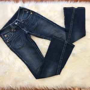 True religion flare jean size 24